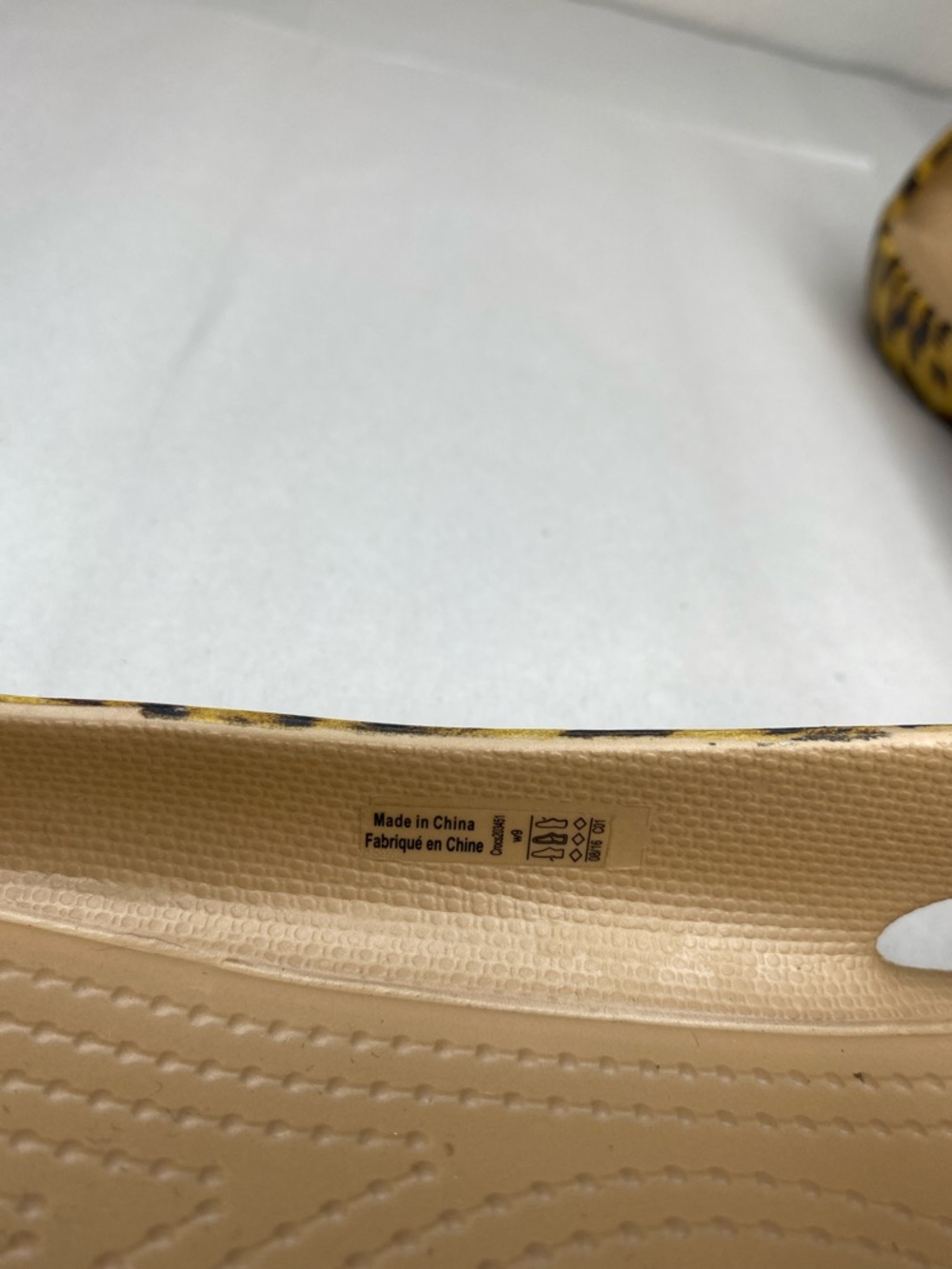 Crocs Sienna Ballet Flats Leopard Print Size 9 - Picture 6 of 8